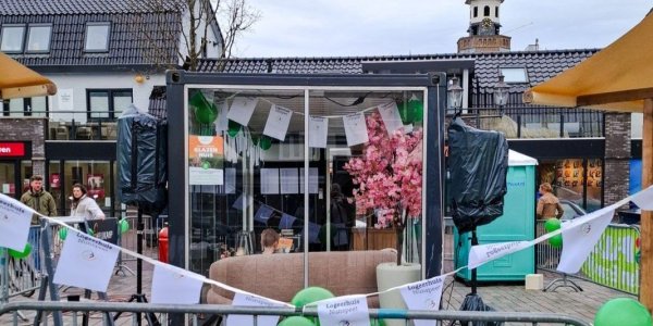 Foto: LIVEBLOG | Het Glazen (Logeer)Huis: 24 uur fietsen voor mantelzorgers